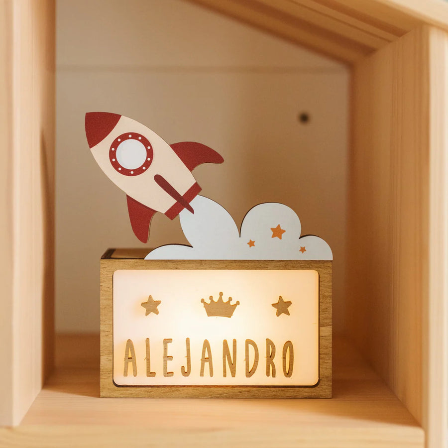 Vintiun - Lamp + Lettering Kit - Rocket