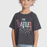Chaser - The Beatles Logo T Shirt - Black Rainbow