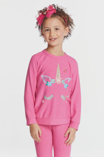 Chaser - Raglan Pullover - Glitter Unicorn