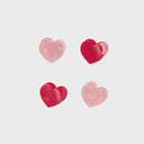 Rockahula - Gingham Love Heart Claw Clip 4 Pack