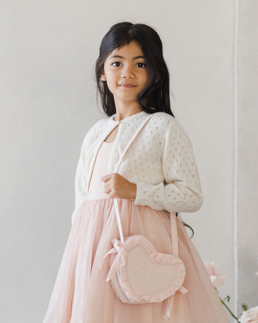 Noralee - Heart Purse - Blush