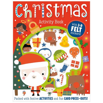 Book - Christmas Activity Book: Felt Stickers