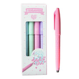 Djeco - 4 Pastel erasable pens