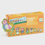 Djeco - Puzzle duo-trio - Big and small on the farm