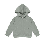 Rylee & Cru PLAY - Zip-up Tech Hoodie - Heathered Eucalyptus