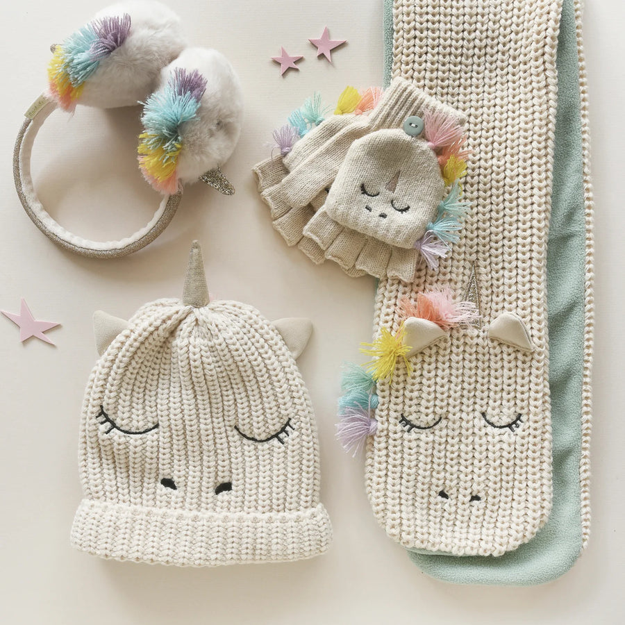 Rockahula - Rainbow Unicorn Knitted Gloves