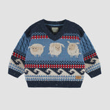 Sourismini - Blue Knit Sweater - Infant