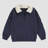 Sourismini - Navy Blue 1/4 Zip