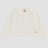 Souris Mini - This fluffy white cardigan