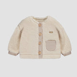 Souris Mini - Cream Sherpa Jacket