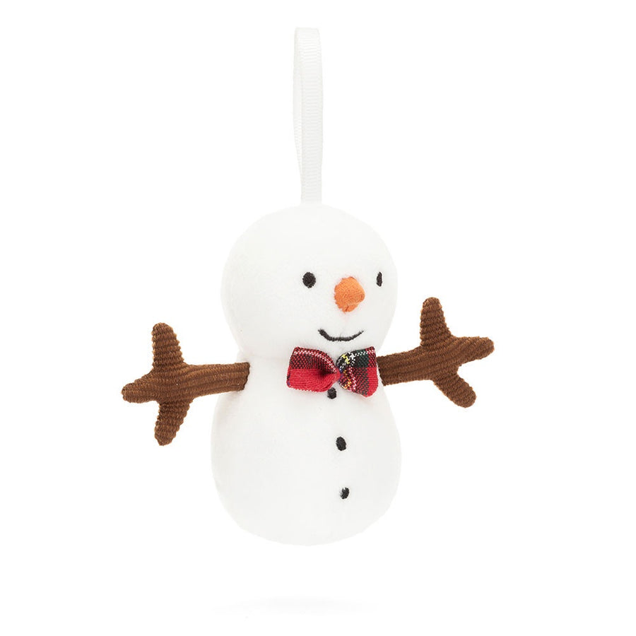 Jellycat - Festive Folly Snowman Ornament