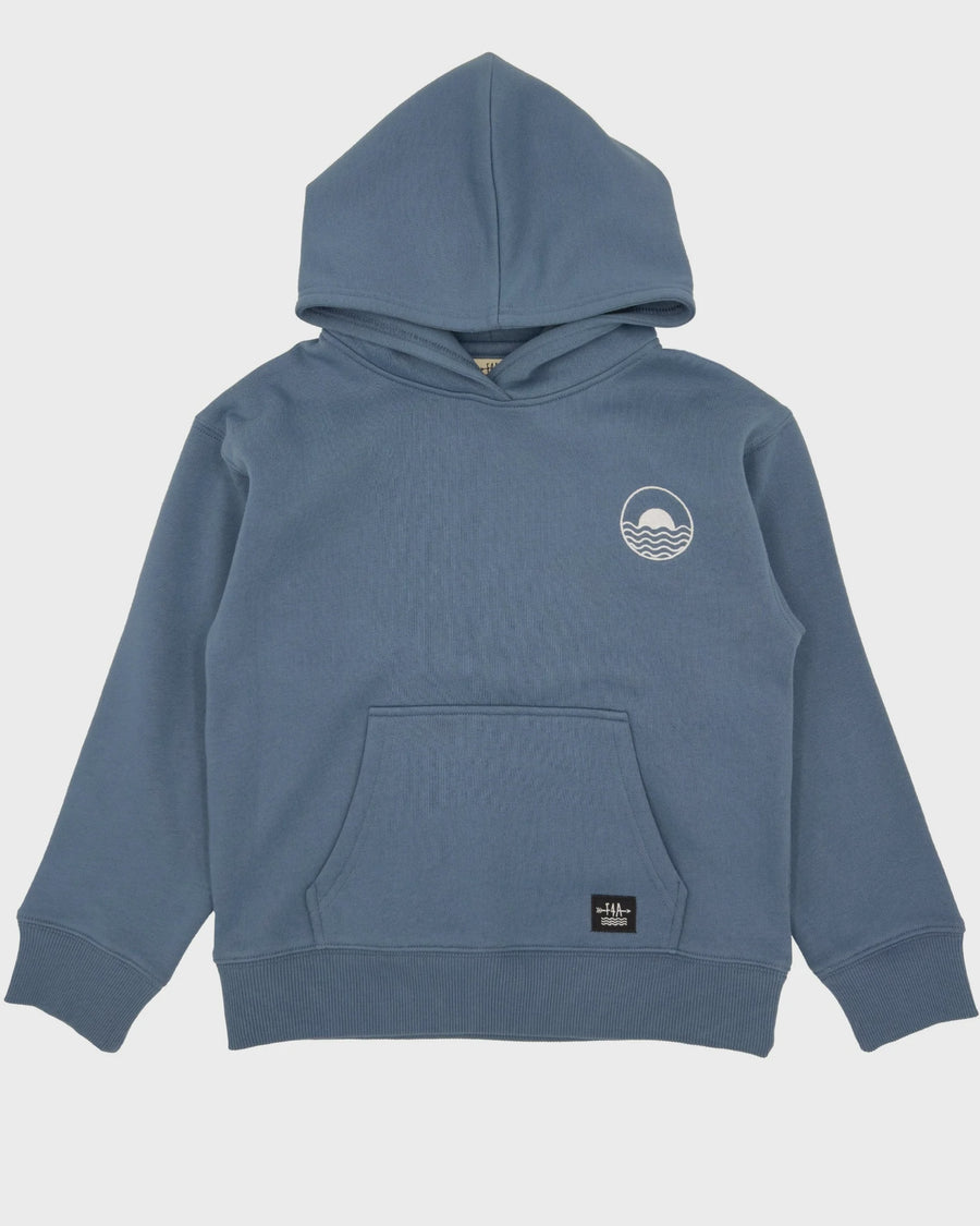 Feather 4 Arrow - Icon Fleece Pullover Hoodie - Slate Blue