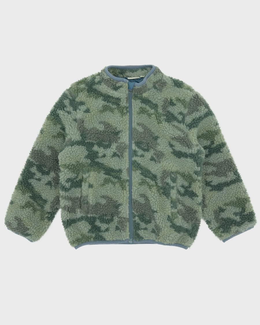 Feather 4 Arrow - Throwback Polar Fleece Jacket - Camo