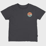 Feather 4 Arrow - Sunny Side Vintage Tee - Black