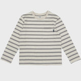 Feather 4 Arrow - Banks Stripe Long Sleeve - Ivory