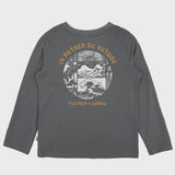 Feather 4 Arrow - Outside Long Sleeve - Charcoal