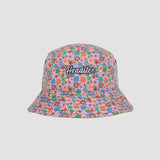 Headster - Floral Dream Bucket Hat - Merlot