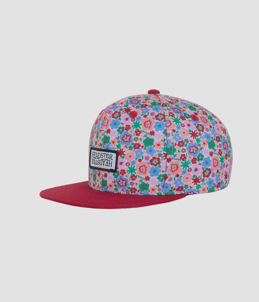 Headster - Floral Dream Snapback - Merlot