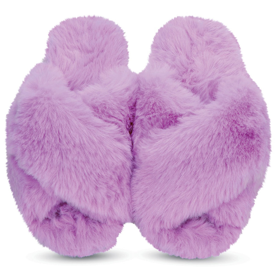 Iscream - Furry Crossover Slippers (Small US1-3)