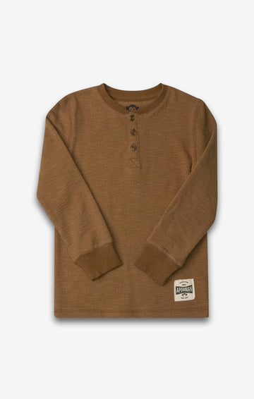 Appaman - Graftsman Thermal Henley - Khaki