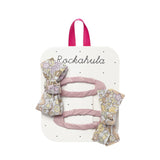 Rockahula - Fairytale Floral Twisty Bow clips
