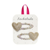 Rockahula - Fairytale Floral Heart Clips