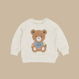 Hux - Teddy Hux Sweatshirt - Oat Marle