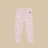 Hux - Flowerbow Legging - Pink Pearl