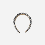 Rylee & Cru - Padded Headband - Black Check