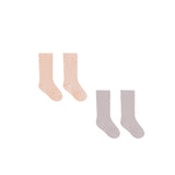 Quincy Mae - Sock Set - Melon & Lavender