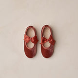 Noralee - Bow Ballet Flats - Ruby