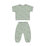 Quincy Mae - Jersey Tee & Pant Set - Dino
