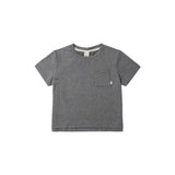 Rylee & Cru - Cove Essential Pocket Tee - Heathered Black