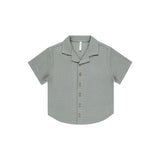 Rylee & Cru - Lapel Collar Shirt - Eucalyptus