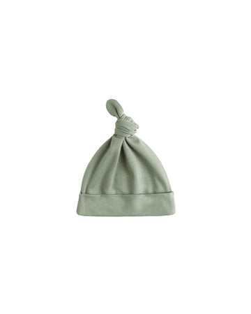 Quincy Mae - Bamboo Knotted Baby Hat - Fern