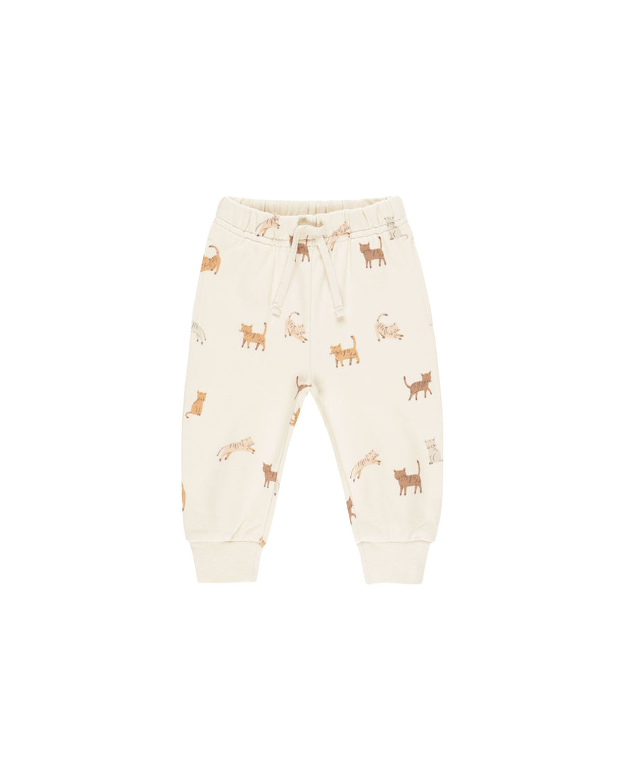Quincy Mae - Relaxed Sweatpants - Cats