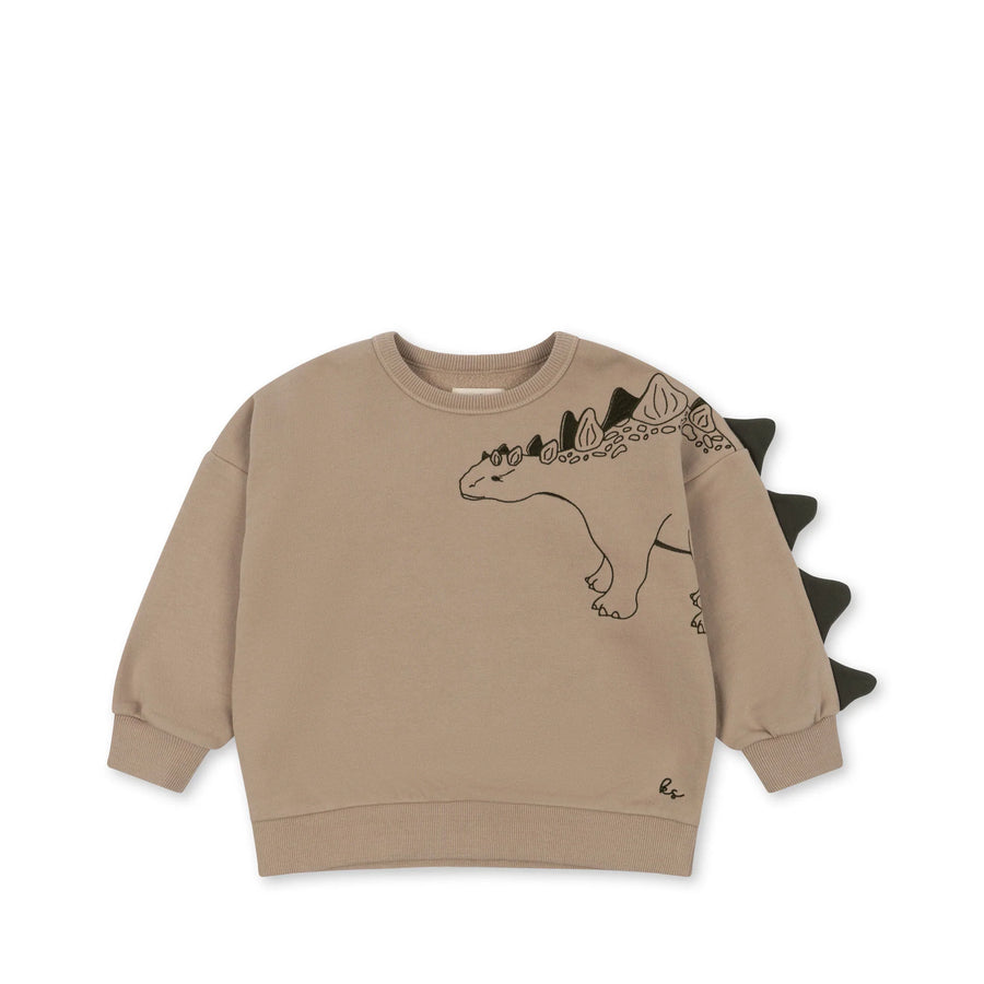 Konges Sloejd - Lou Sweatshirt - Dino Animal Spikes