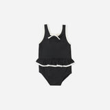 Rylee & Cru - Skirted One Piece - Black