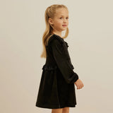 Miles the Label - Black Velour Dress