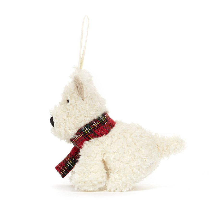 Jellycat - Munro Scottie Dog Ornament