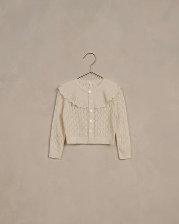 Noralee - Ruffle Cardigan - Ivory