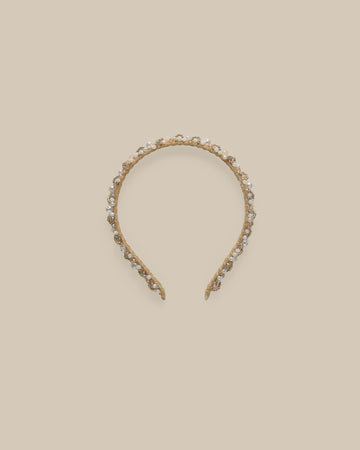 Noralee - Pearl Headband - Ivory