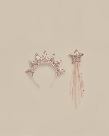 Noralee - Sun Crown & Wand - Dusty Rose