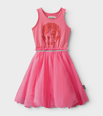 Nununu - Planet Nununu Tulle Dress - Hot Pink
