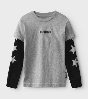 Nununu - Be That Kid Shirt - Heather Grey