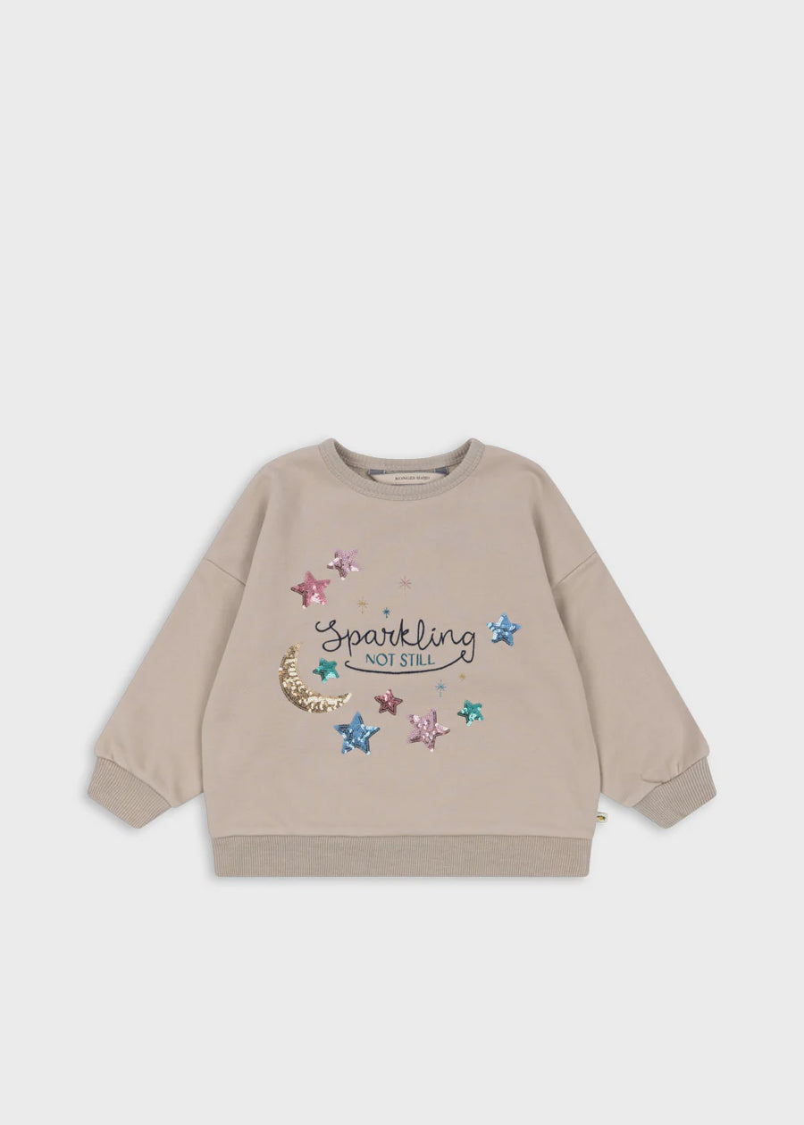 Konges Sløjd - Lou Sequin Sweatshirt - French Oak