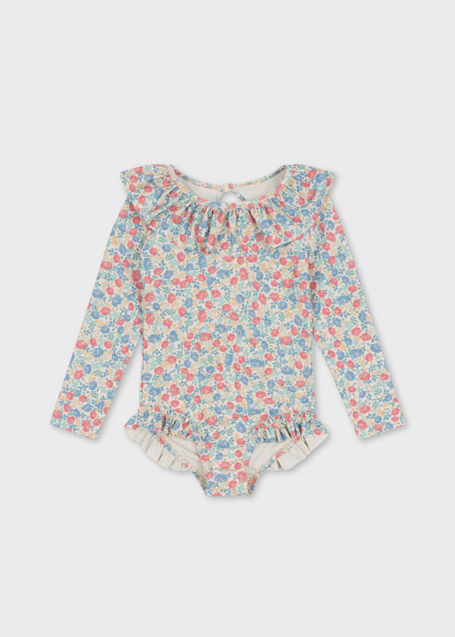 Konges Slojd - Manuca Longsleeve Swimsuit - Fiola