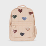 Konges Slojd - Juno Quilted Sequin Backpack - Cameo Rose