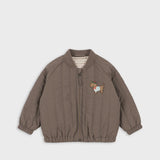 Konges Sløjd - Juno Terry Bomber Jacket - Walnut