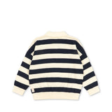 Konges Sløjd - Manis Knit Polo - Navy Stripe